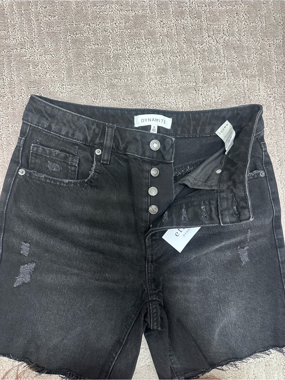 Dynamite Women’s Black Denim Shorts